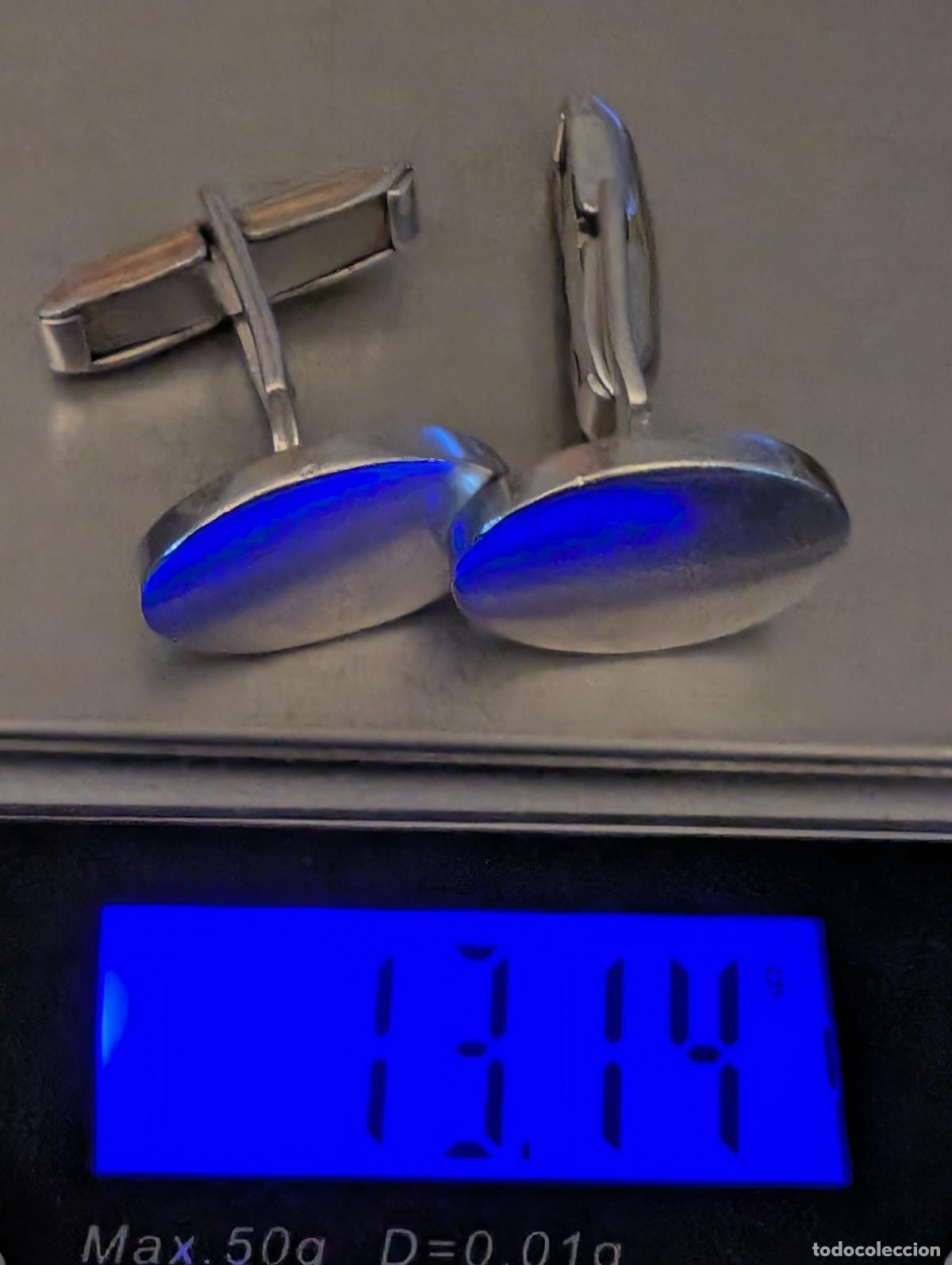 Joyeria: GEMELOS DE PLATA. DE 925 ml. 13,14 gr - Foto 7