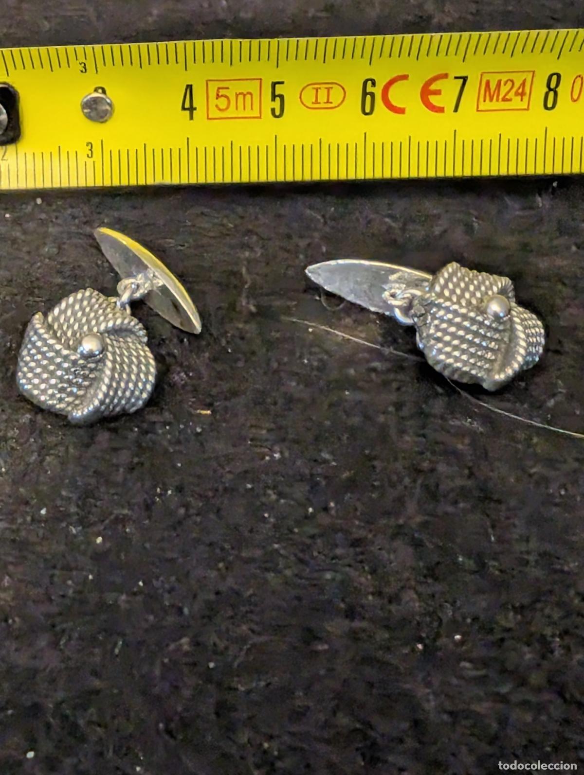 Joyeria: GEMELOS DE PLATA DE 12,92 gr - Foto 4