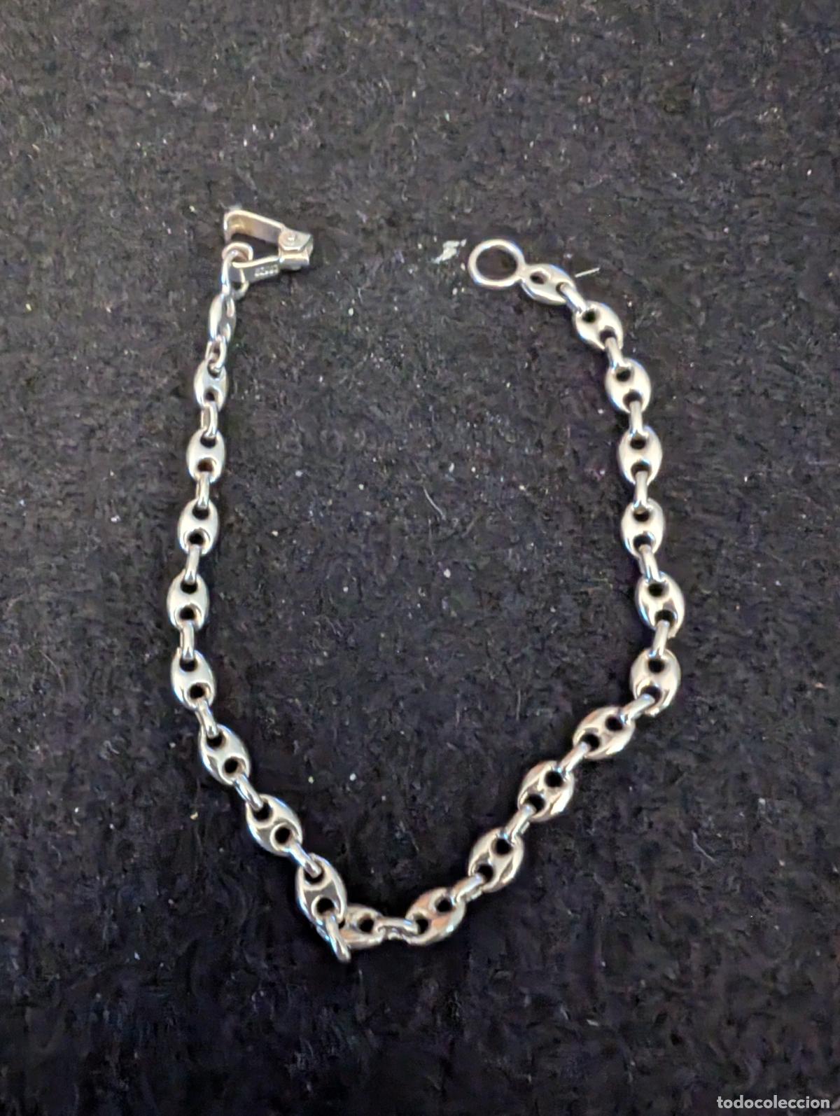 Joyeria: PULSERA DE PLATA MARCADA DE 18,50 cm Y 6,01 gr - Foto 1
