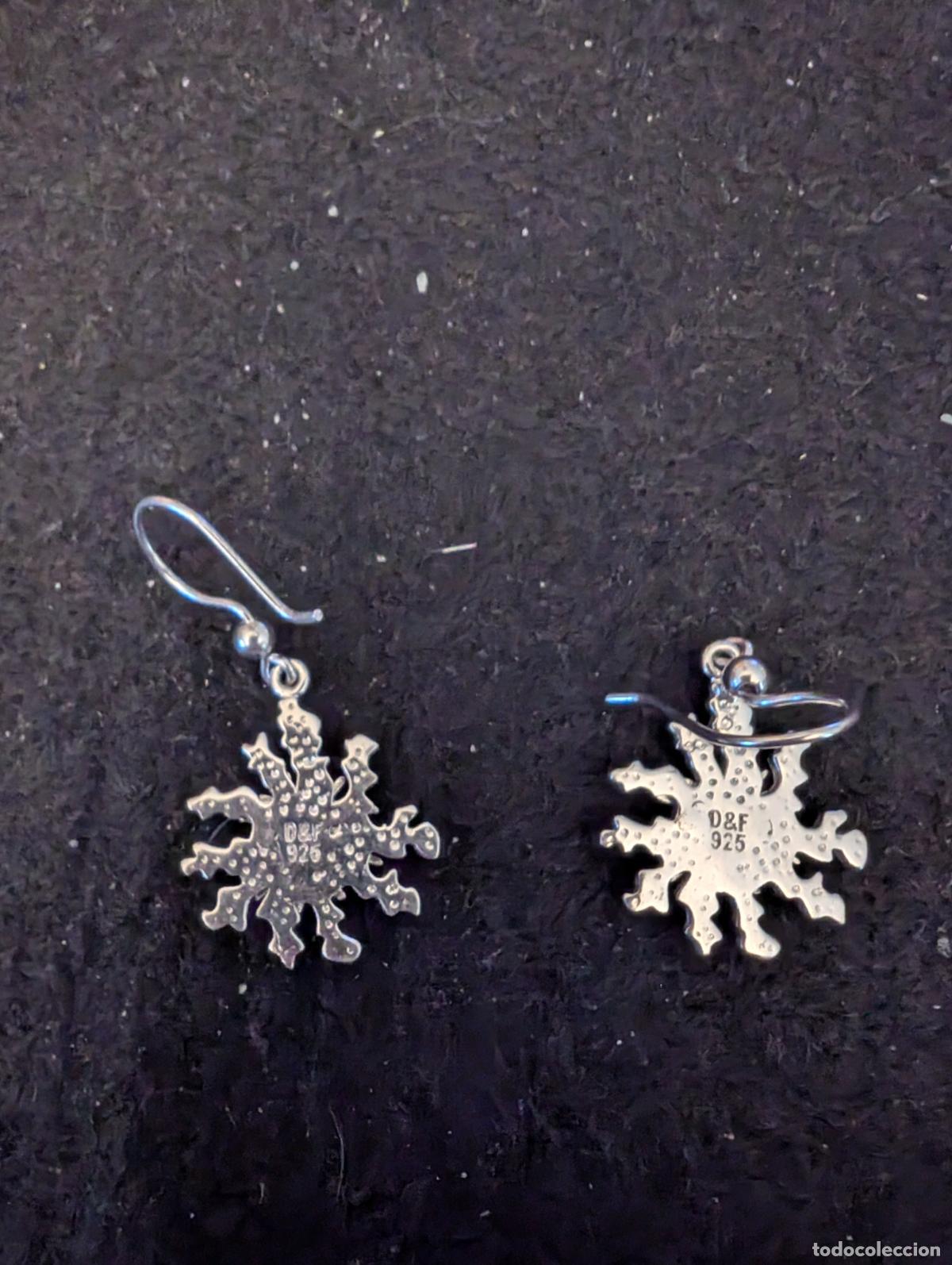 Joyeria: PENDIENTES DE PLATA FORMA DE SOL. 6,54 gr. - Foto 2