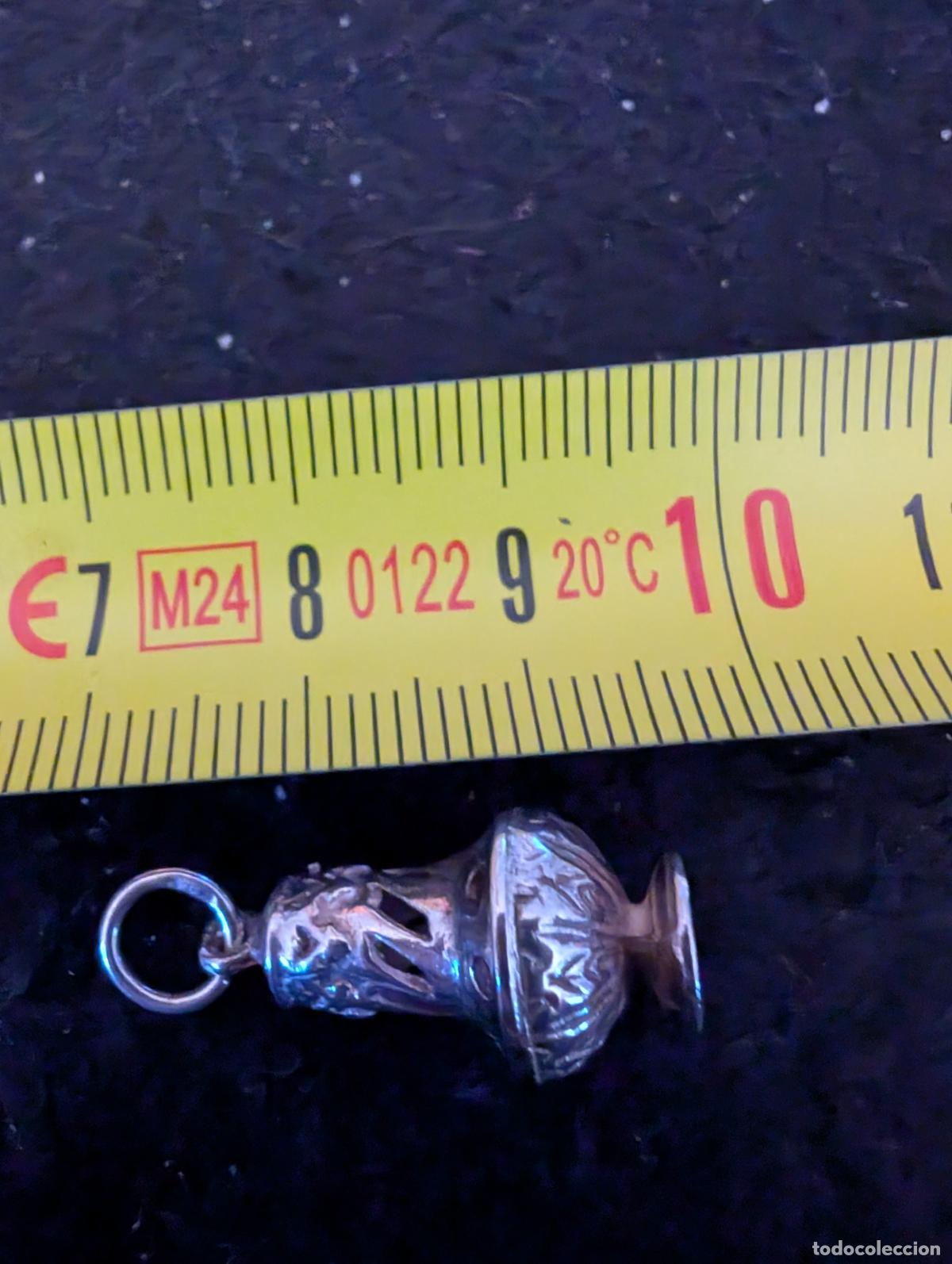 Joyeria: COLGANTE DE BOTAFUMEIRO DE PLATA. 2,81 gr. - Foto 3
