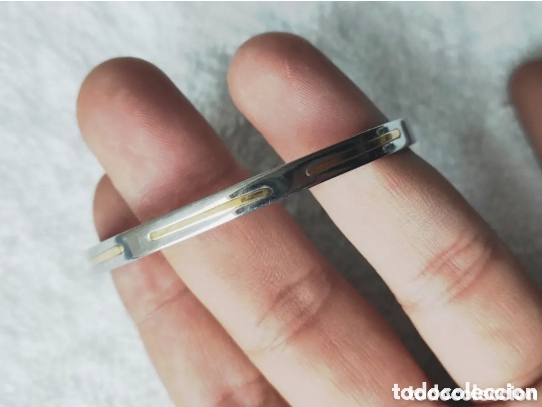 Joyeria: Pulsera oro 18 kilates y acero level zero two firenze - Foto 6