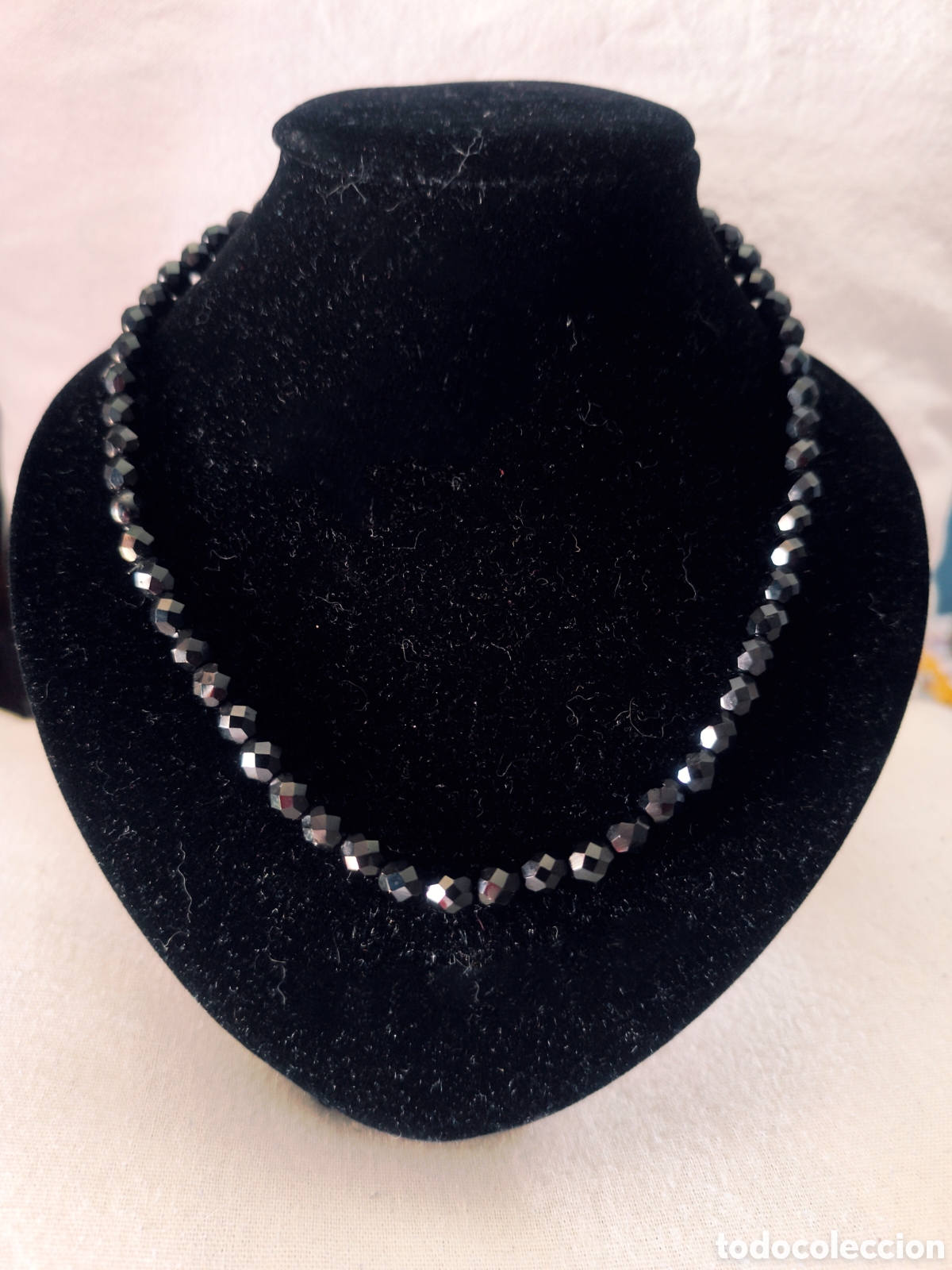 Joyeria: Vendo collar de azabache antiguo de 70 cm - Foto 3