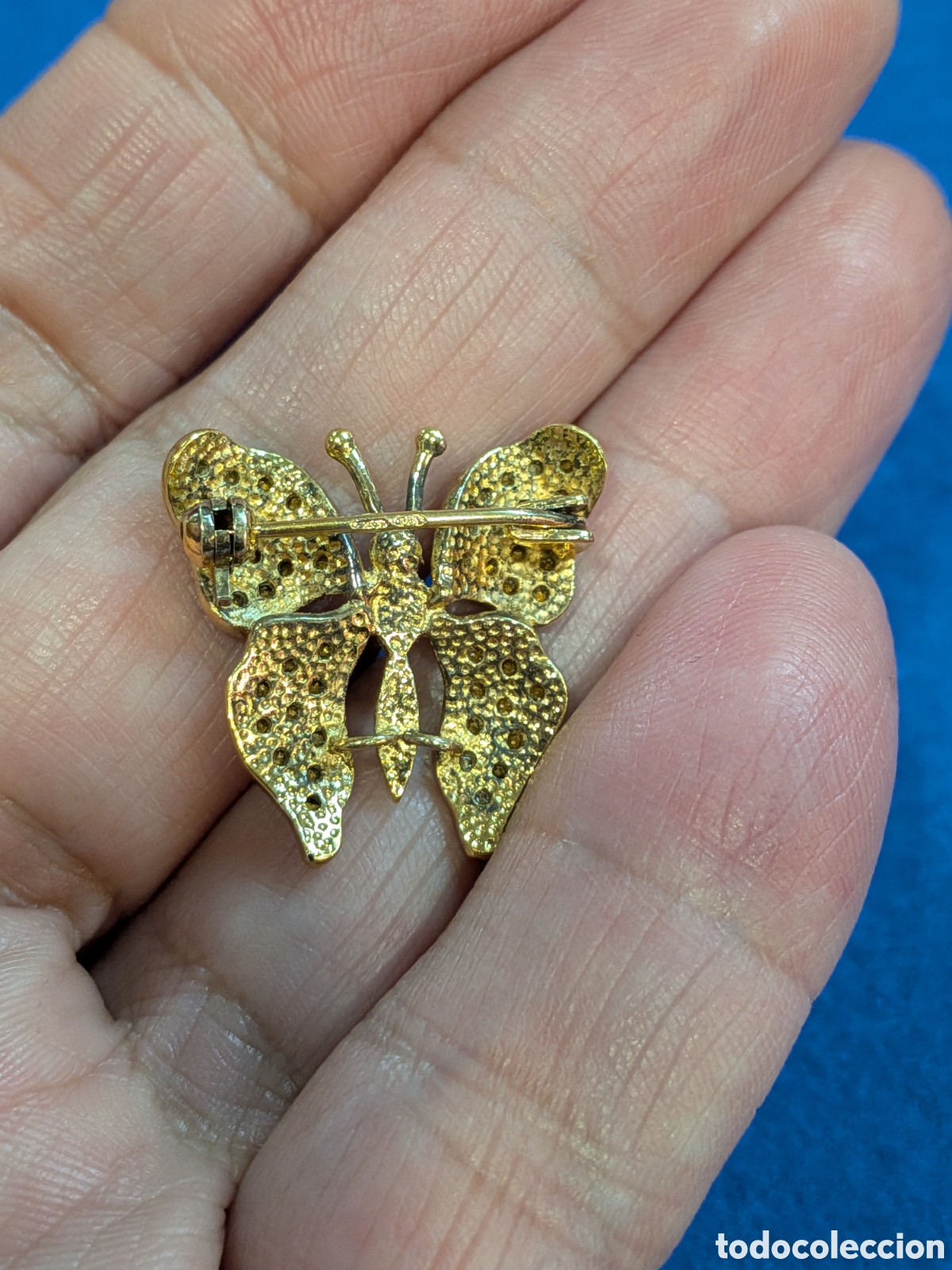 Joyeria: peque&ntilde;o broche de mariposa. REF-3748 - Foto 2