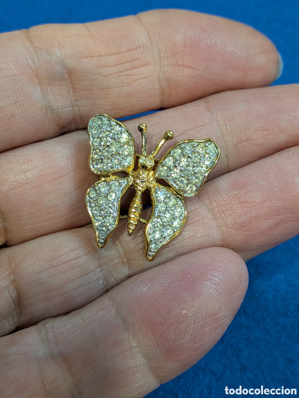 Joyeria: peque&ntilde;o broche de mariposa. REF-3748 - Foto 1