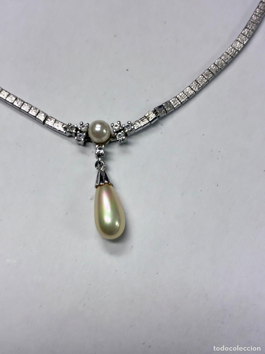 Joyeria: Gargantilla de plata y perla CC344 - Foto 5