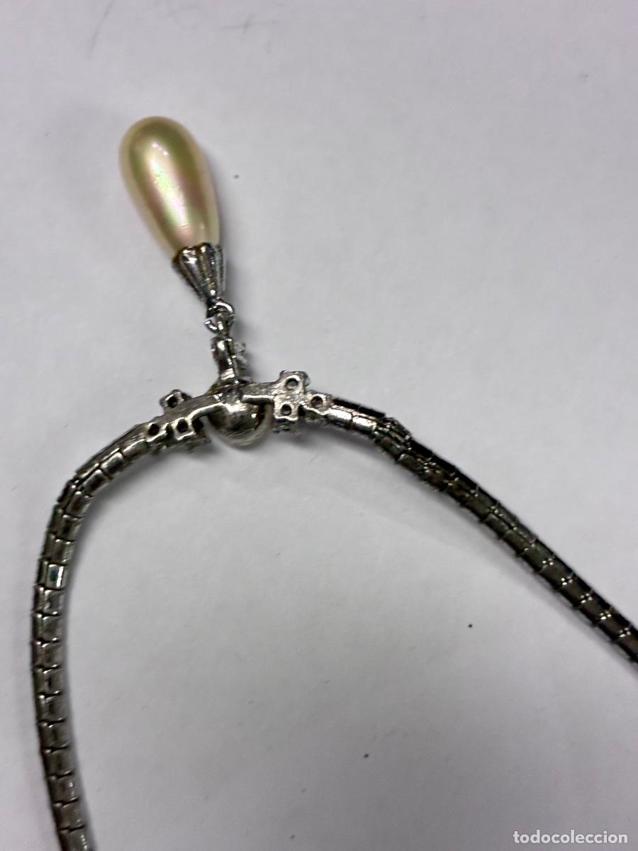 Joyeria: Gargantilla de plata y perla CC344 - Foto 6