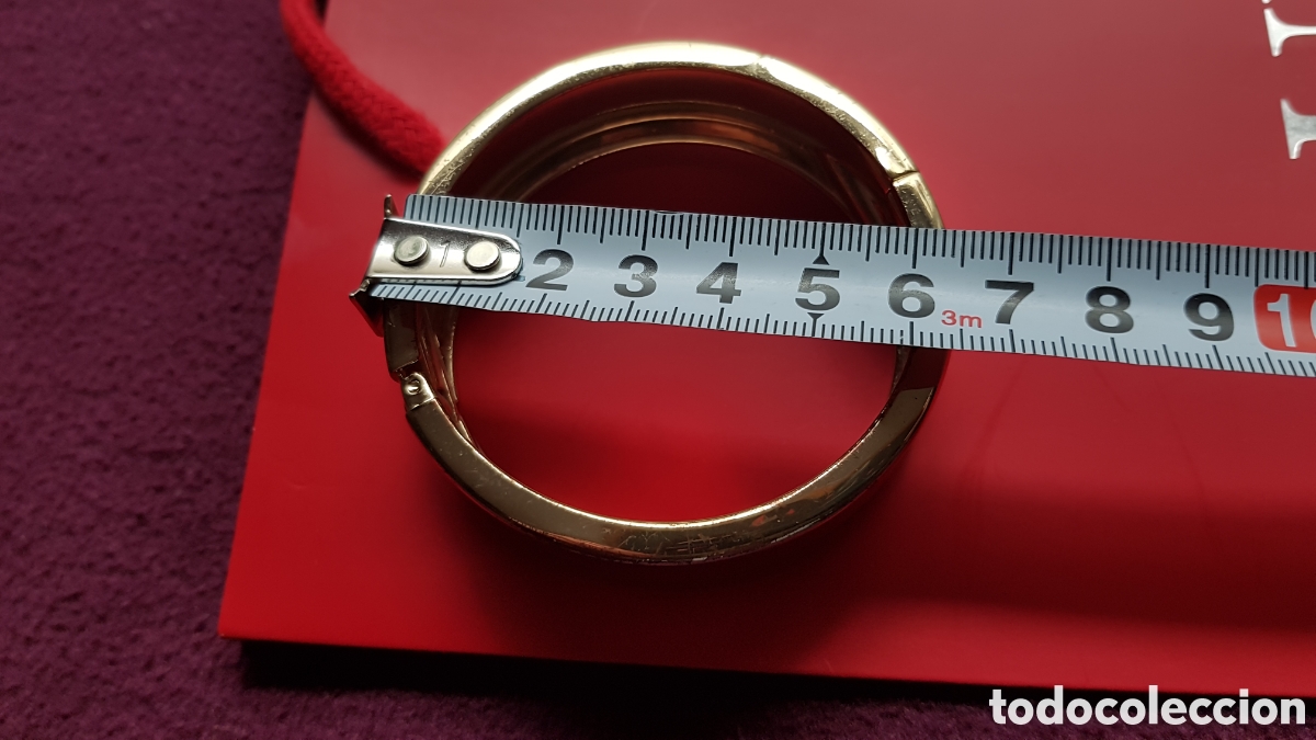 Joyeria: Brazalete Vintage en dorado - Foto 2