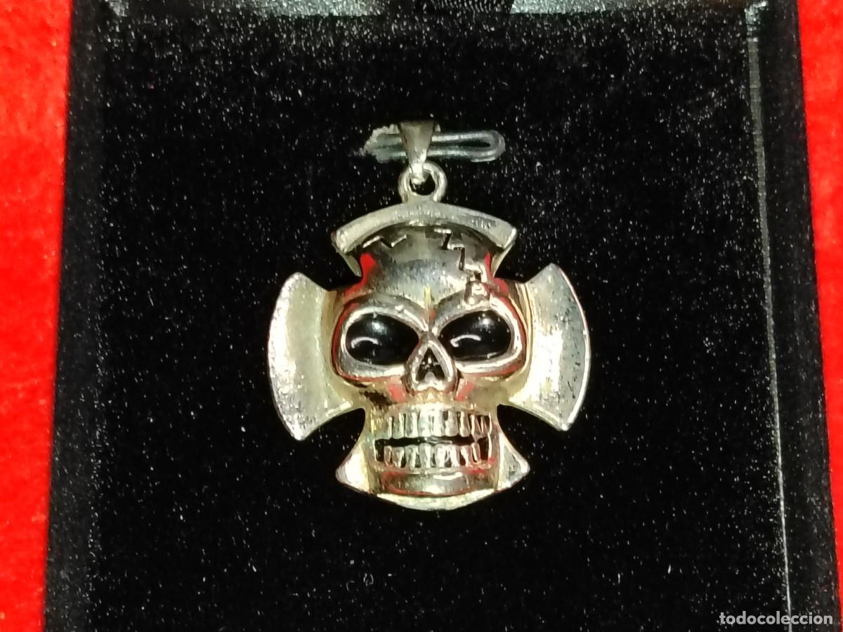 Joyeria: COLGANTE CALAVERA EN PLATA 925 - Foto 1