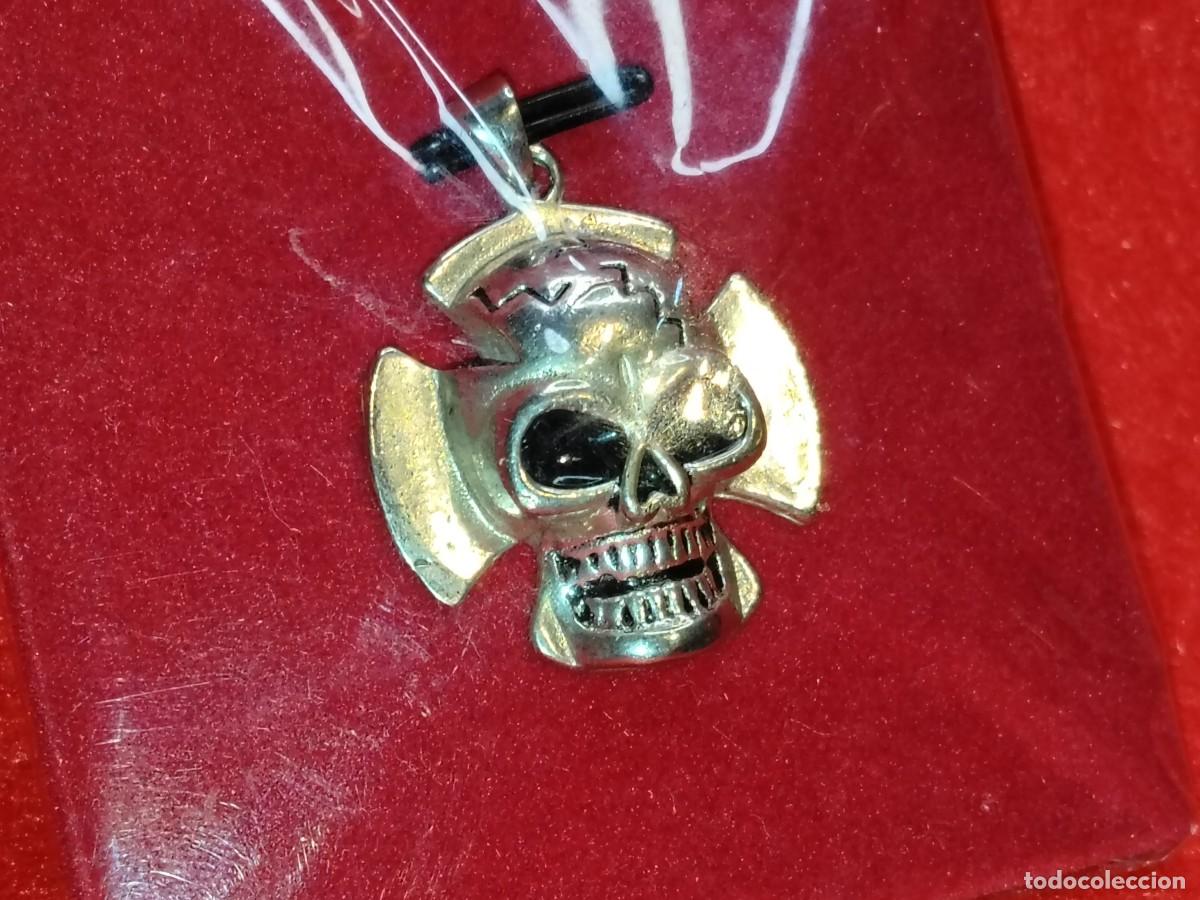 Joyeria: COLGANTE CALAVERA EN PLATA 925 - Foto 6