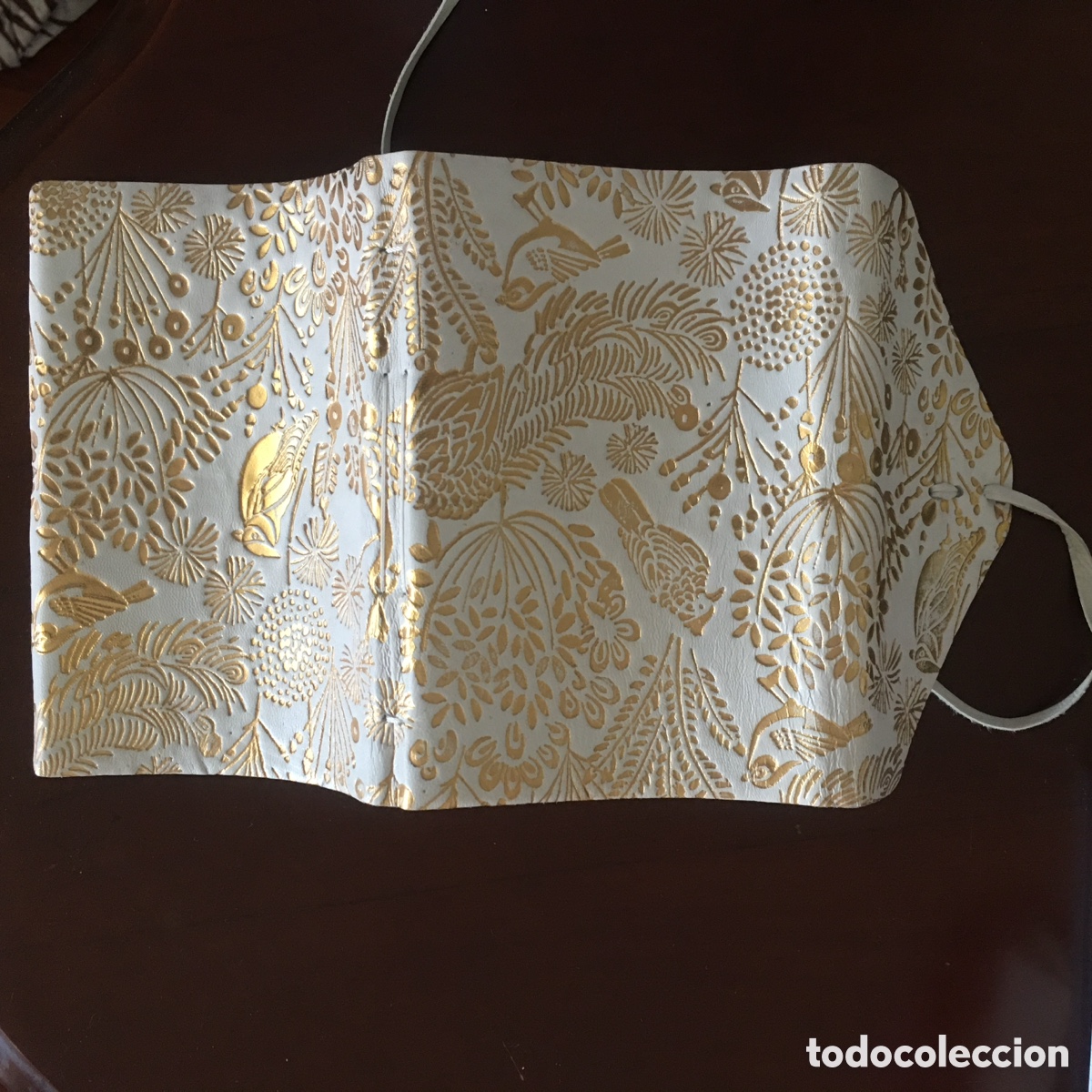 Joyeria: Precioso libro de piel y pan de oro &ldquo;Nuevo&rdquo; - Foto 2