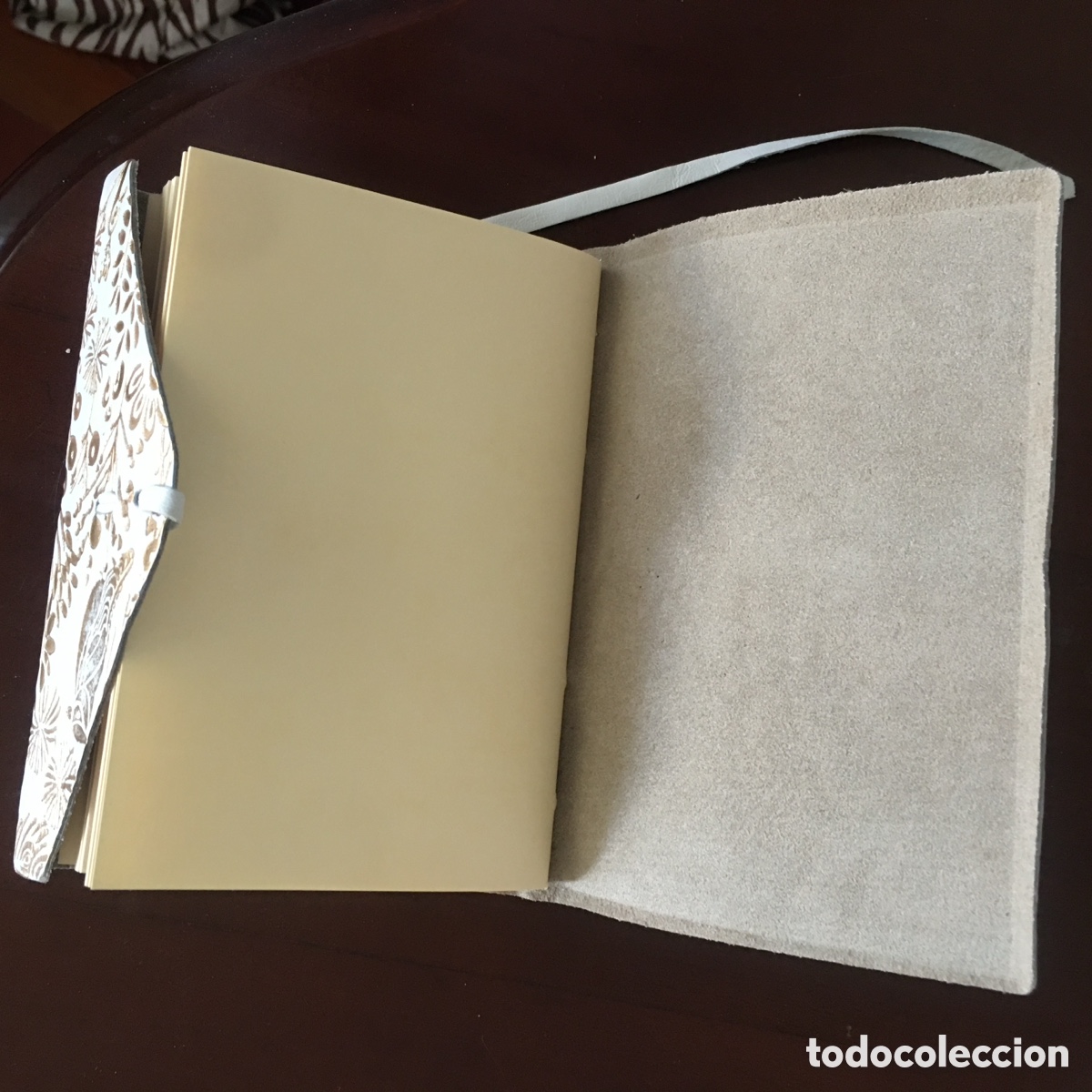 Joyeria: Precioso libro de piel y pan de oro &ldquo;Nuevo&rdquo; - Foto 5