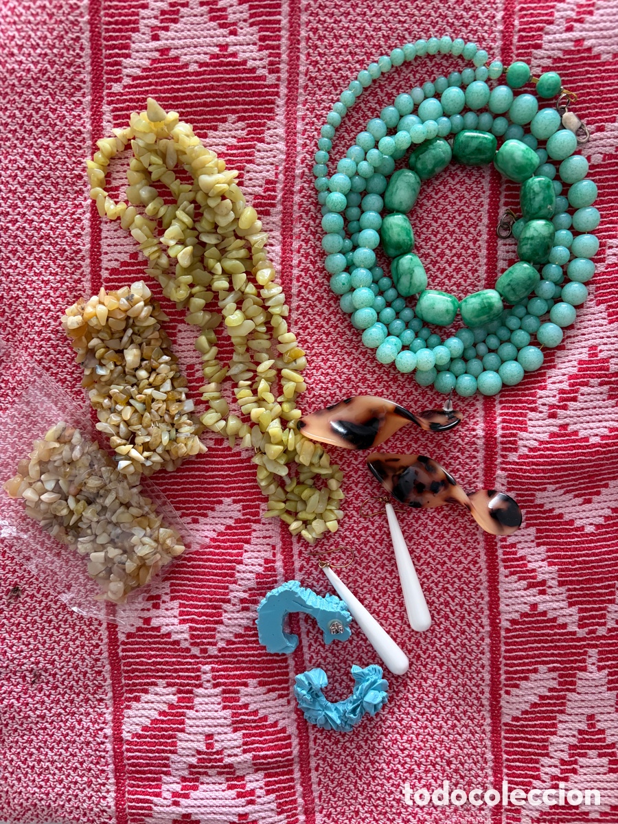 Joyeria: Lote bisuter&iacute;a variada piedras - Foto 1