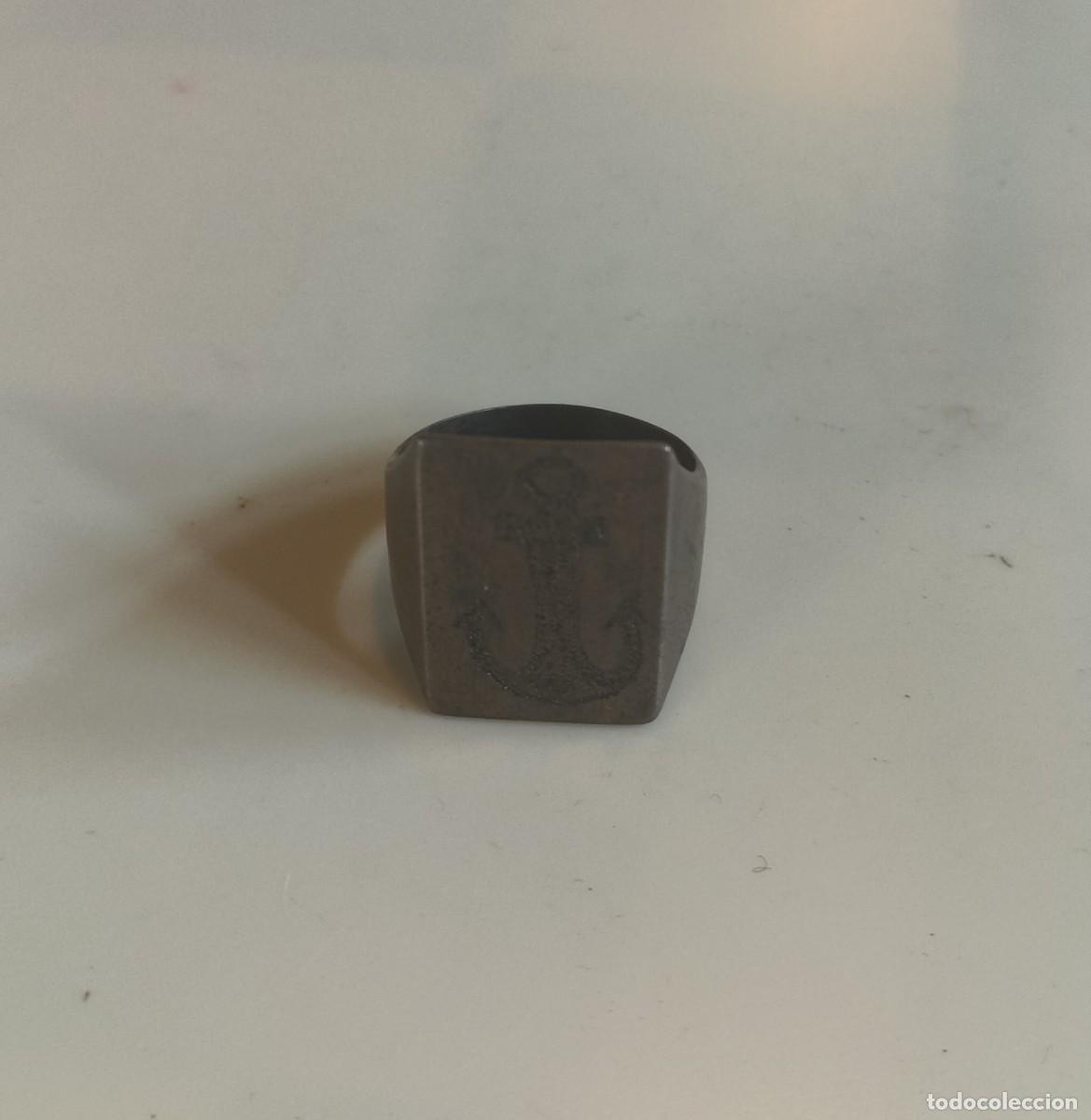 Joyeria: Anillo plano de marina - Foto 1