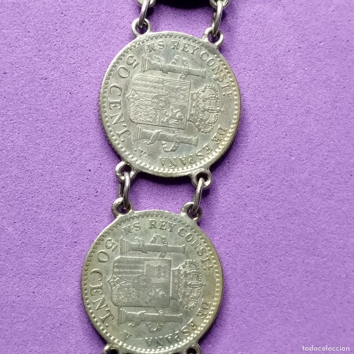 Joyeria: PULSERA DE MONEDAS ALFONSINA - Foto 4