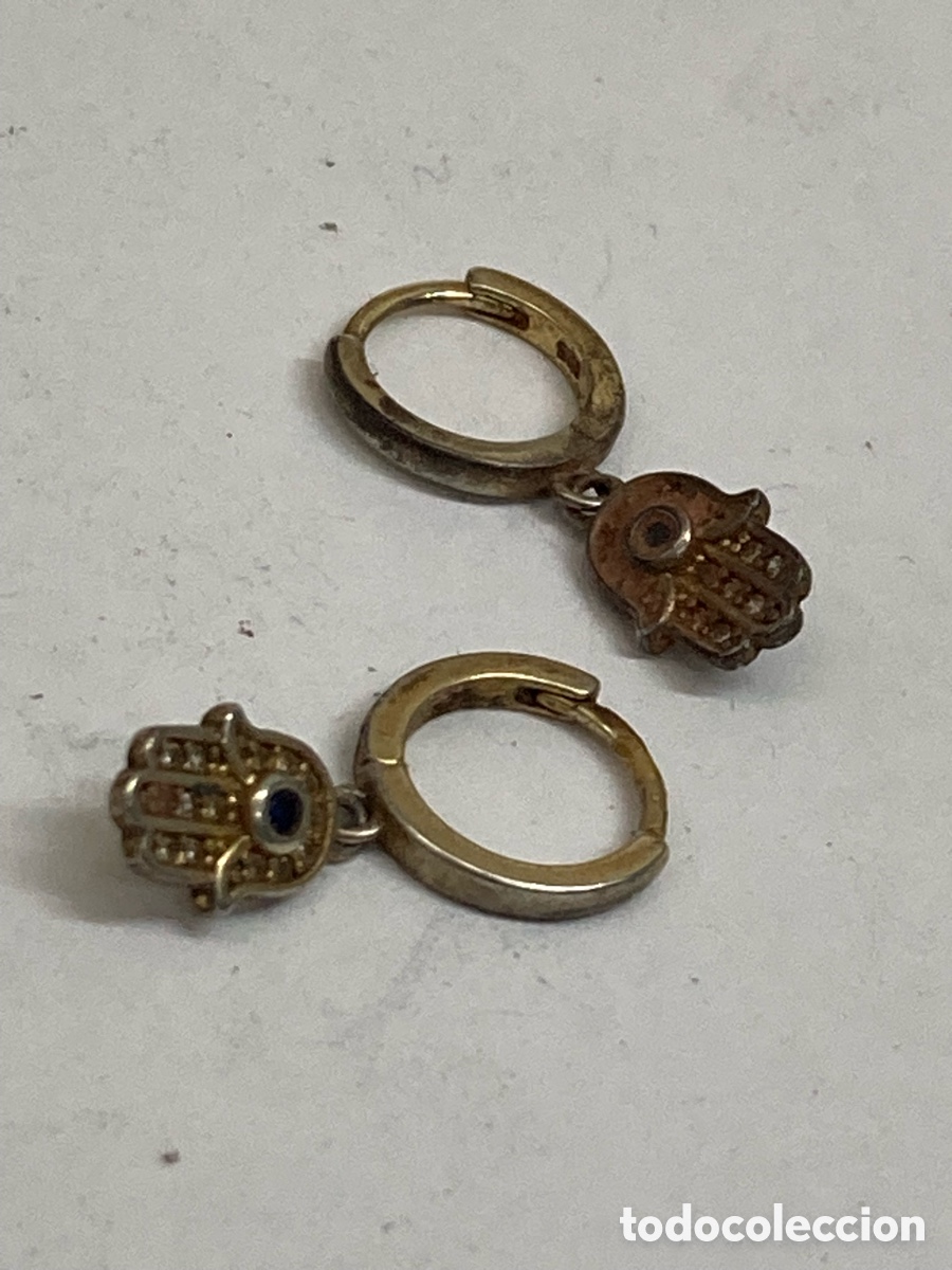 Joyeria: Pendientes de plata /P430 - Foto 1