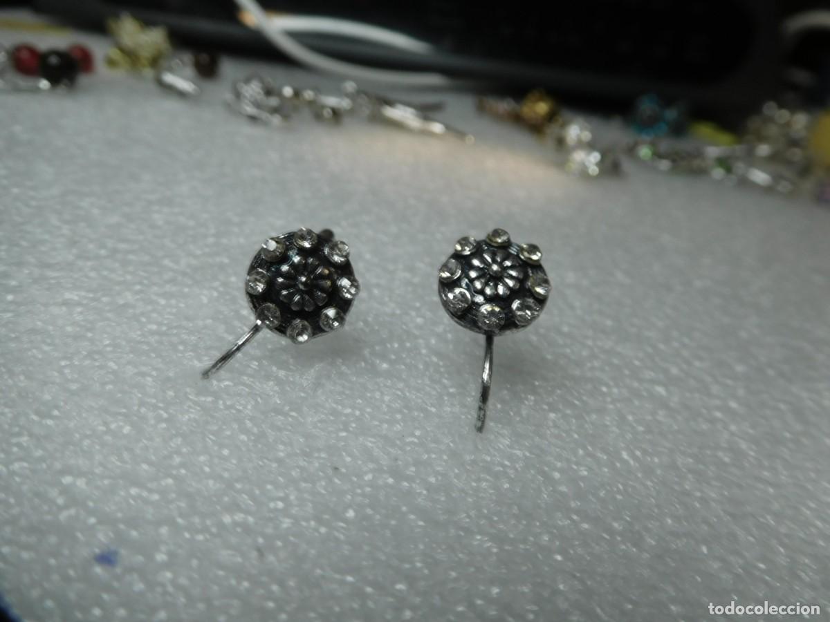Joyeria: Pulsera de plata, flor de filigrana, ajustable + pendientes. - Foto 3