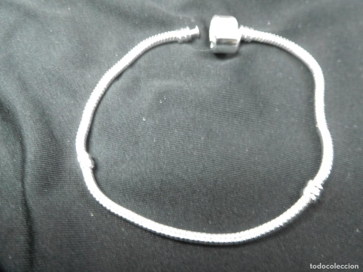 Joyeria: Pulsera de cord&oacute;n, plata esterlina de 925, + pendientes. - Foto 1