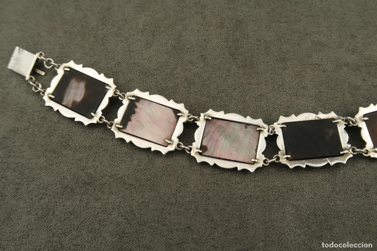Joyeria: Antigua Pulsera de N&aacute;car y Plata - Foto 16