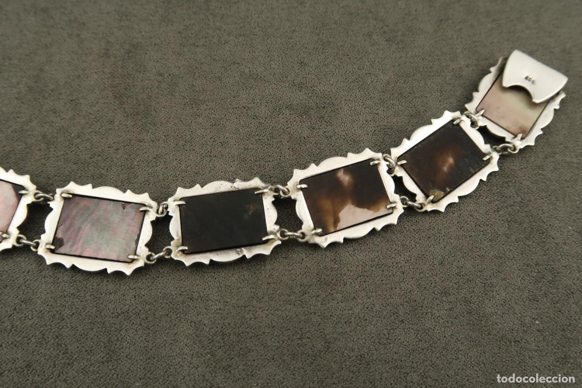 Joyeria: Antigua Pulsera de N&aacute;car y Plata - Foto 17