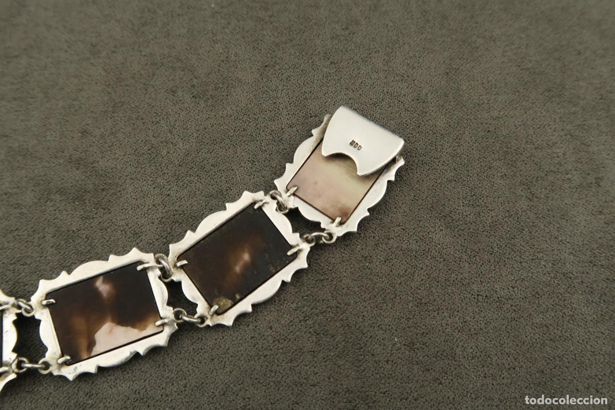 Joyeria: Antigua Pulsera de N&aacute;car y Plata - Foto 18