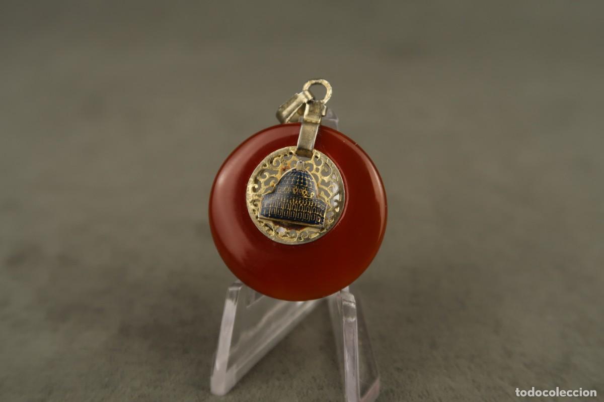 Joyeria: Antigua Colgante de &Aacute;gata - Foto 1