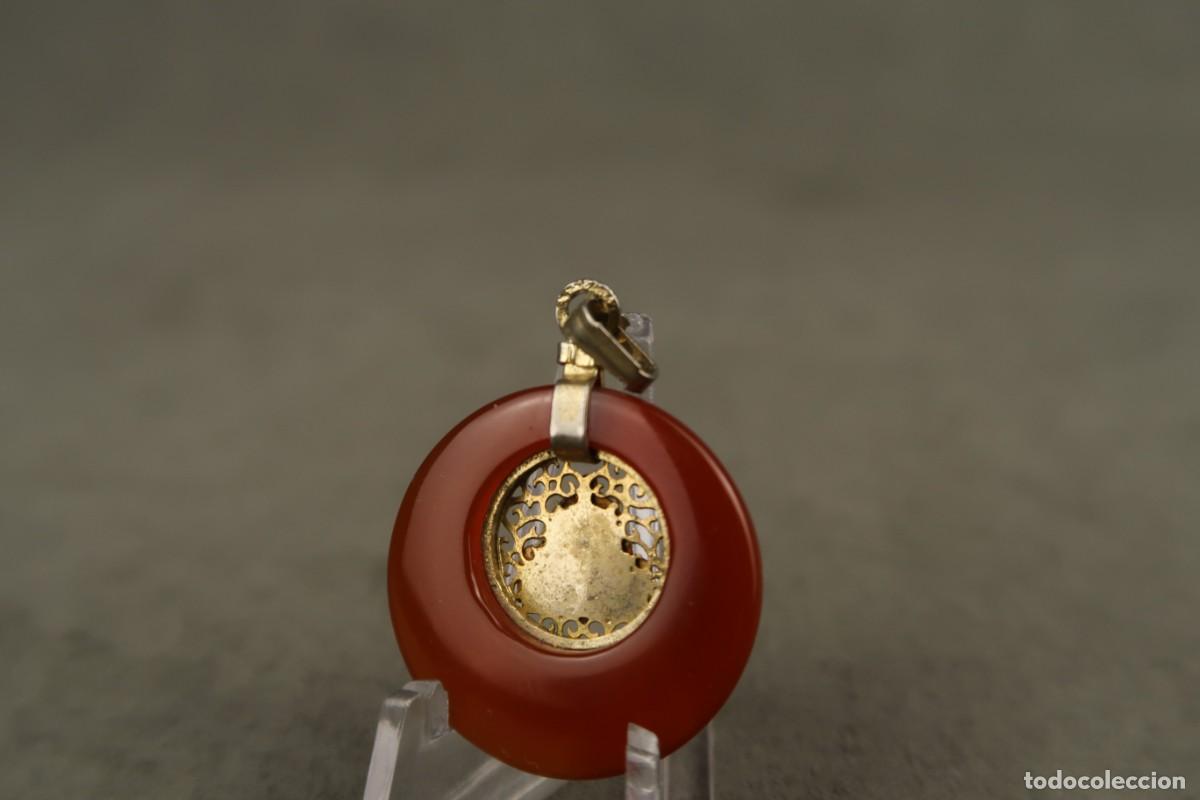 Joyeria: Antigua Colgante de &Aacute;gata - Foto 8