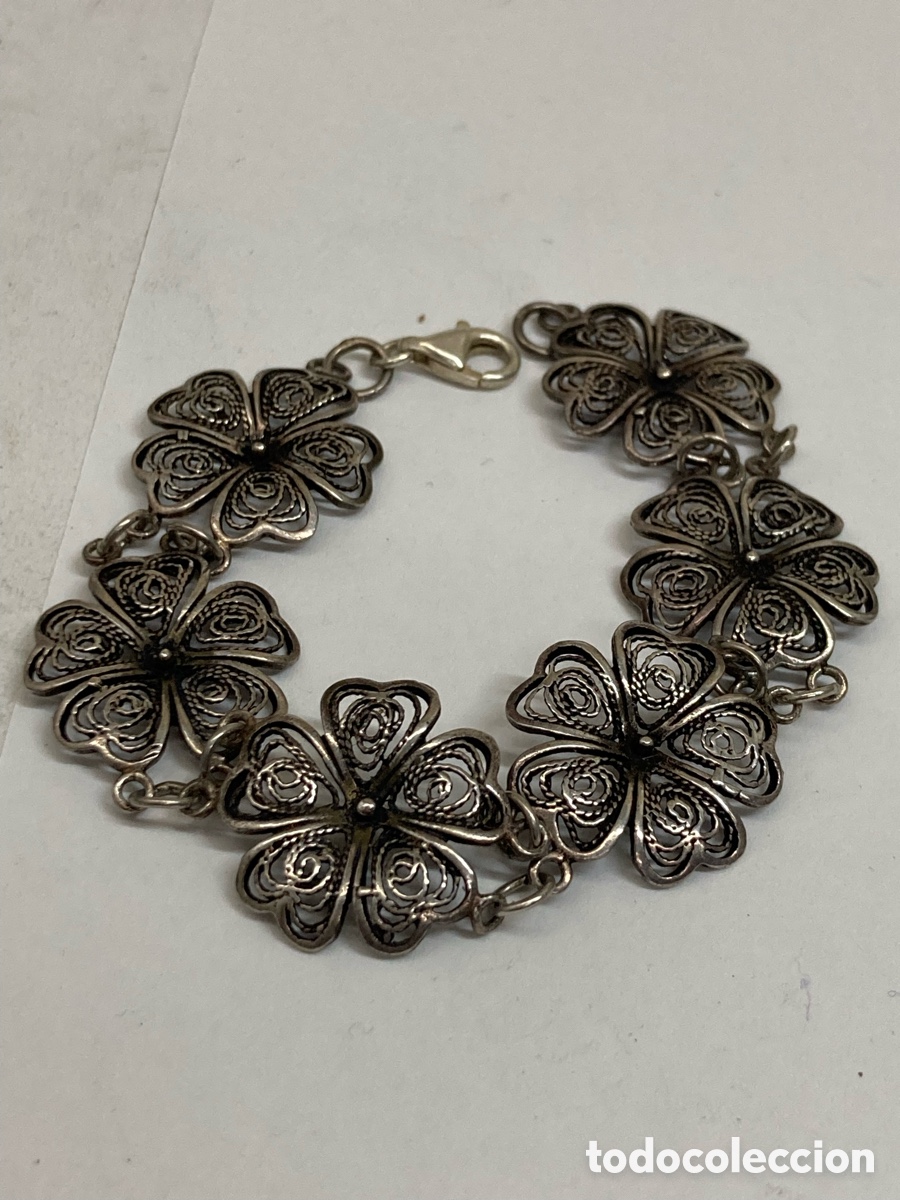 Joyeria: Pulsera de plata con filigrana Pul338 - Foto 2
