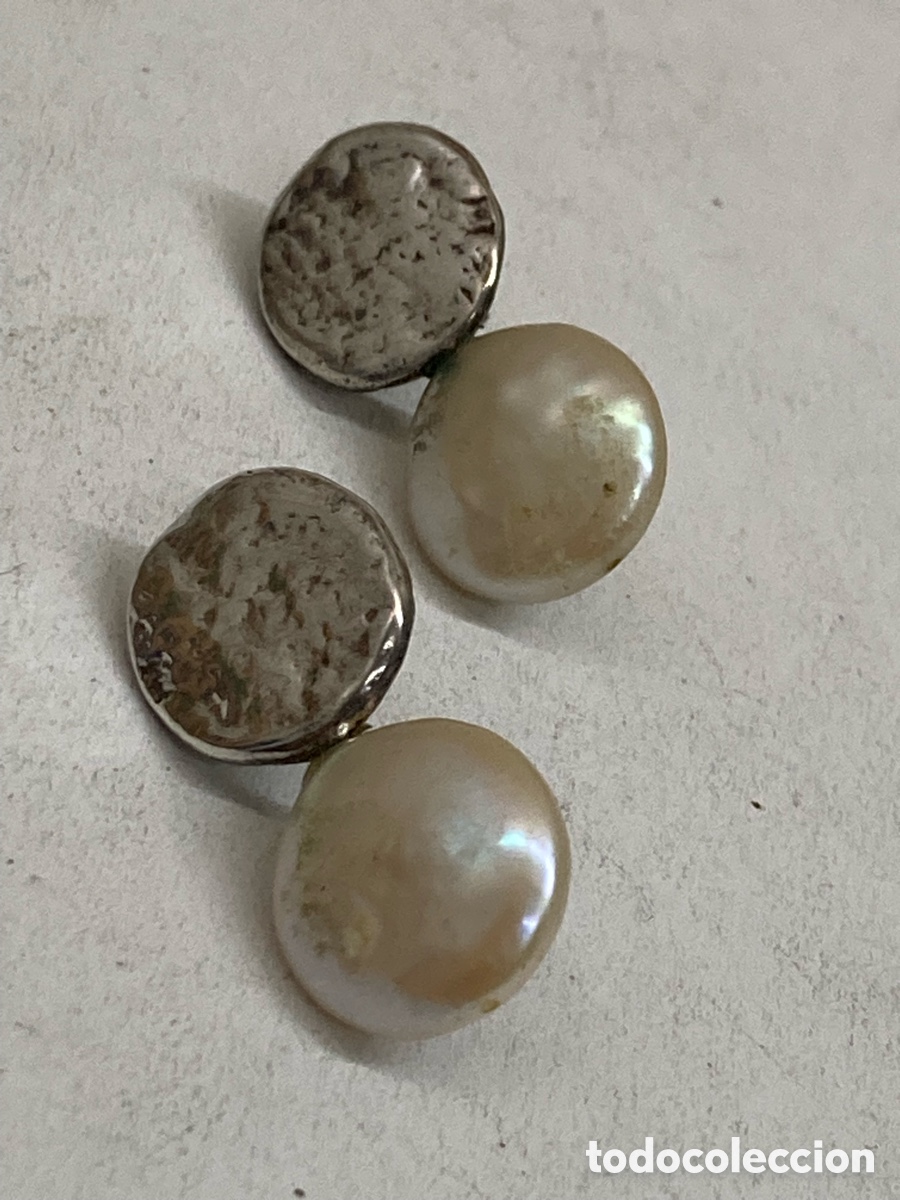 Joyeria: Pendientes de plata perlas P430 - Foto 1