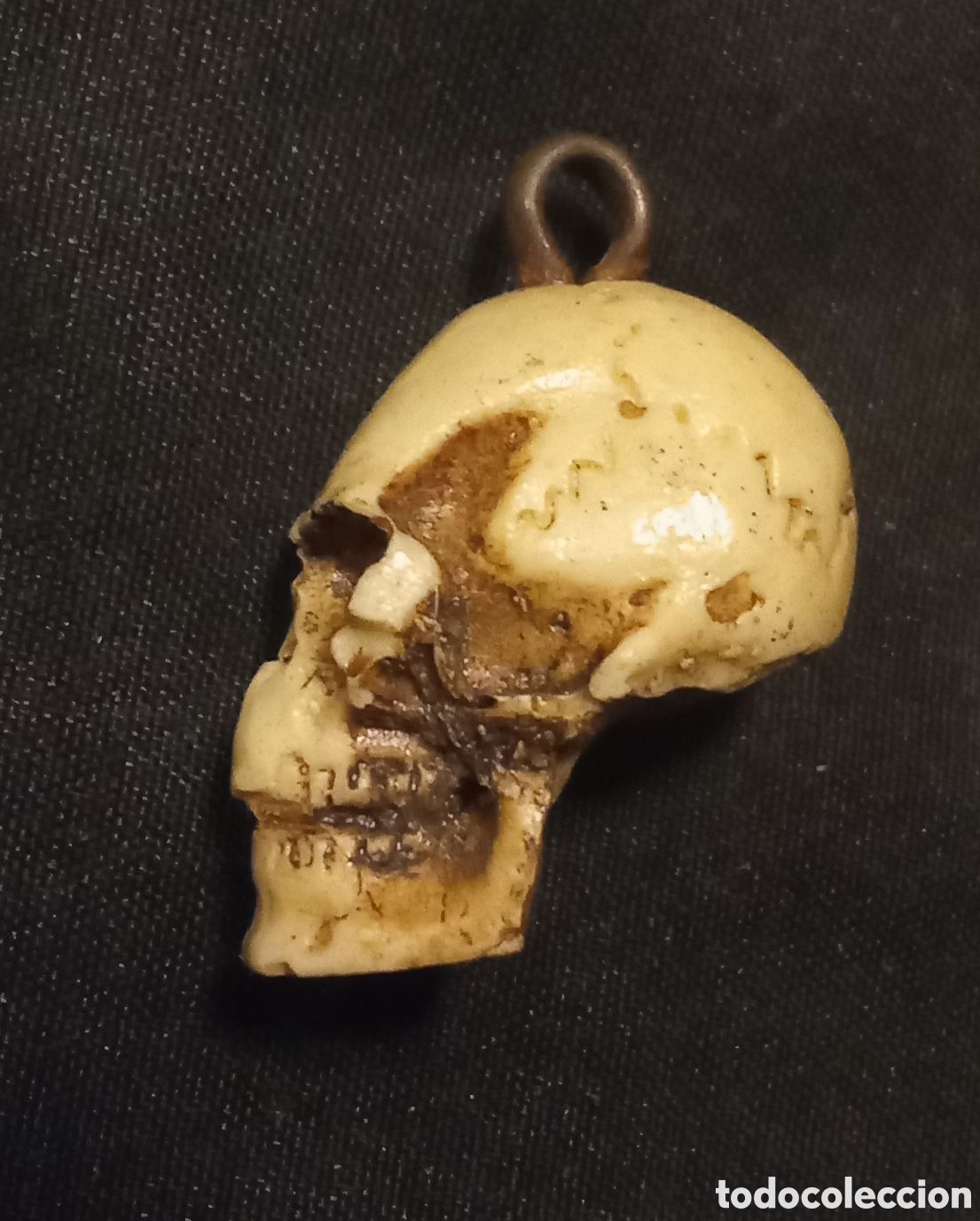 Joyeria: CALAVERA COLGANTE DE HUESO - Foto 3