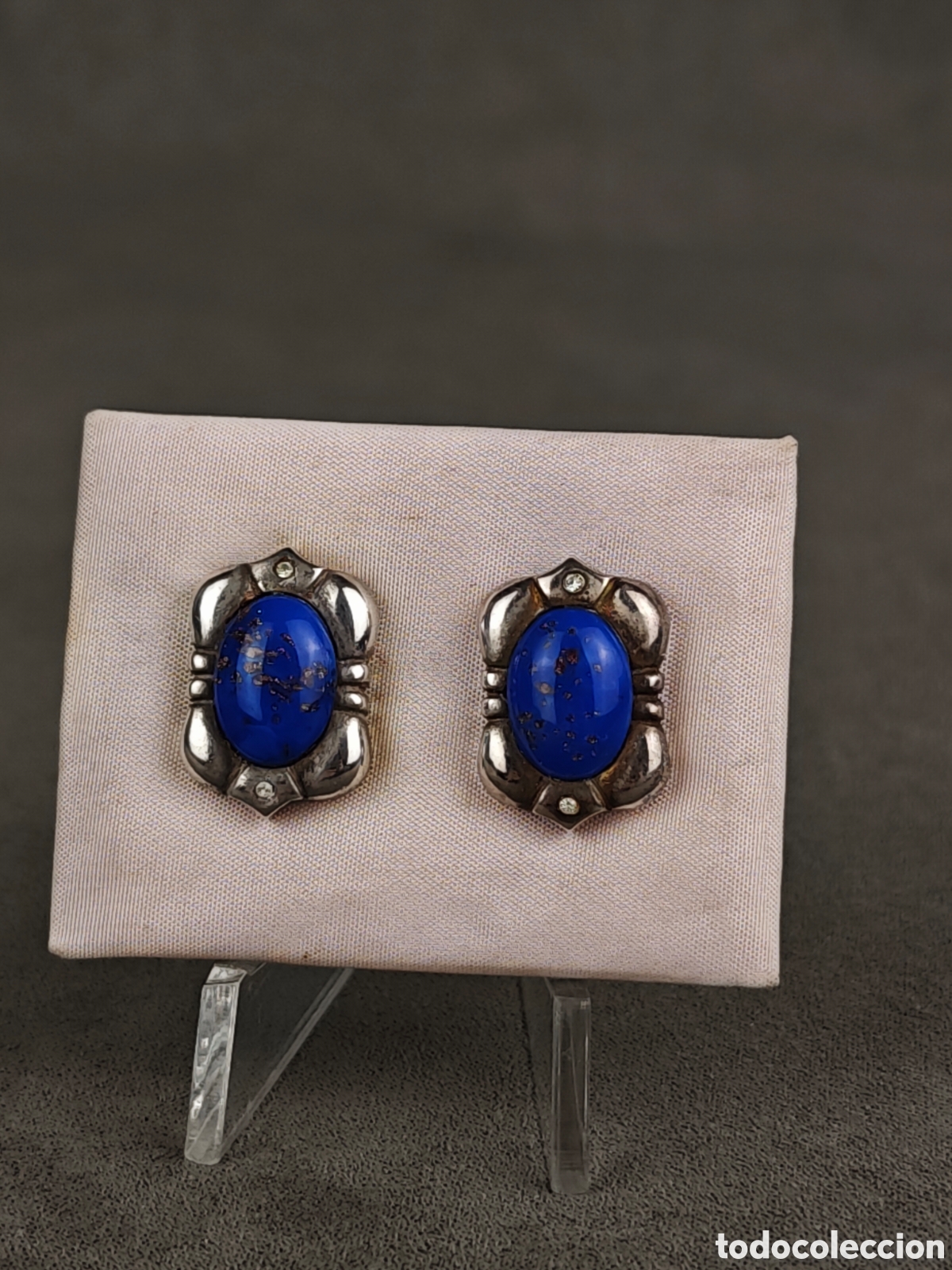 Joyeria: Antiguos Pendientes Plata - Foto 3