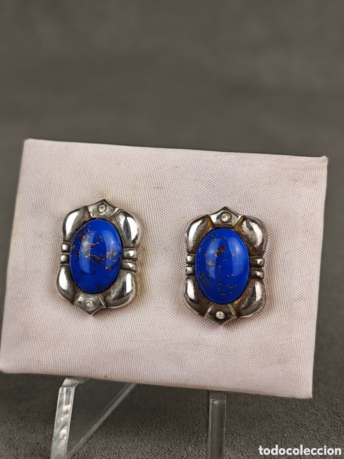 Joyeria: Antiguos Pendientes Plata - Foto 4