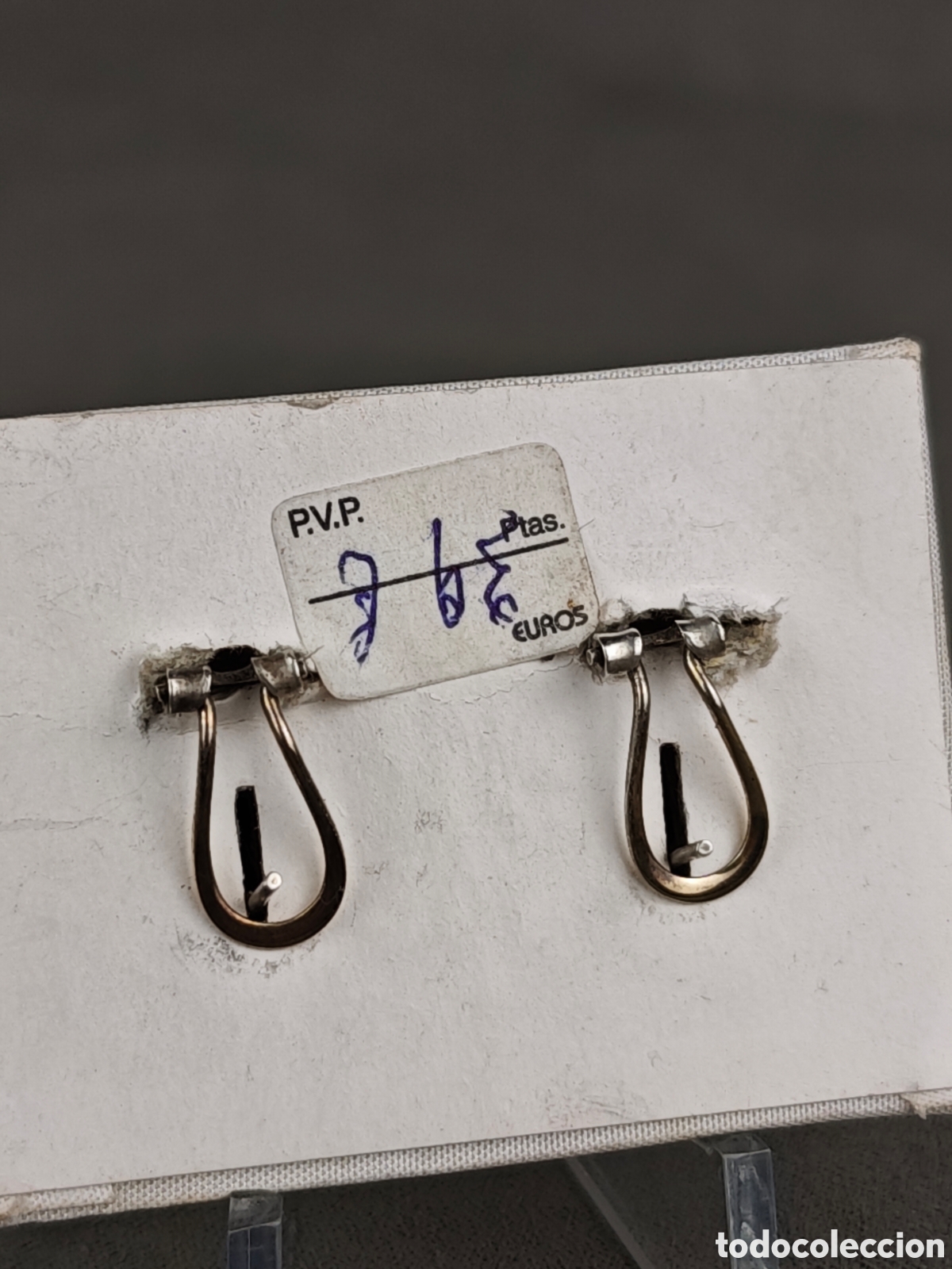 Joyeria: Antiguos Pendientes Plata - Foto 8