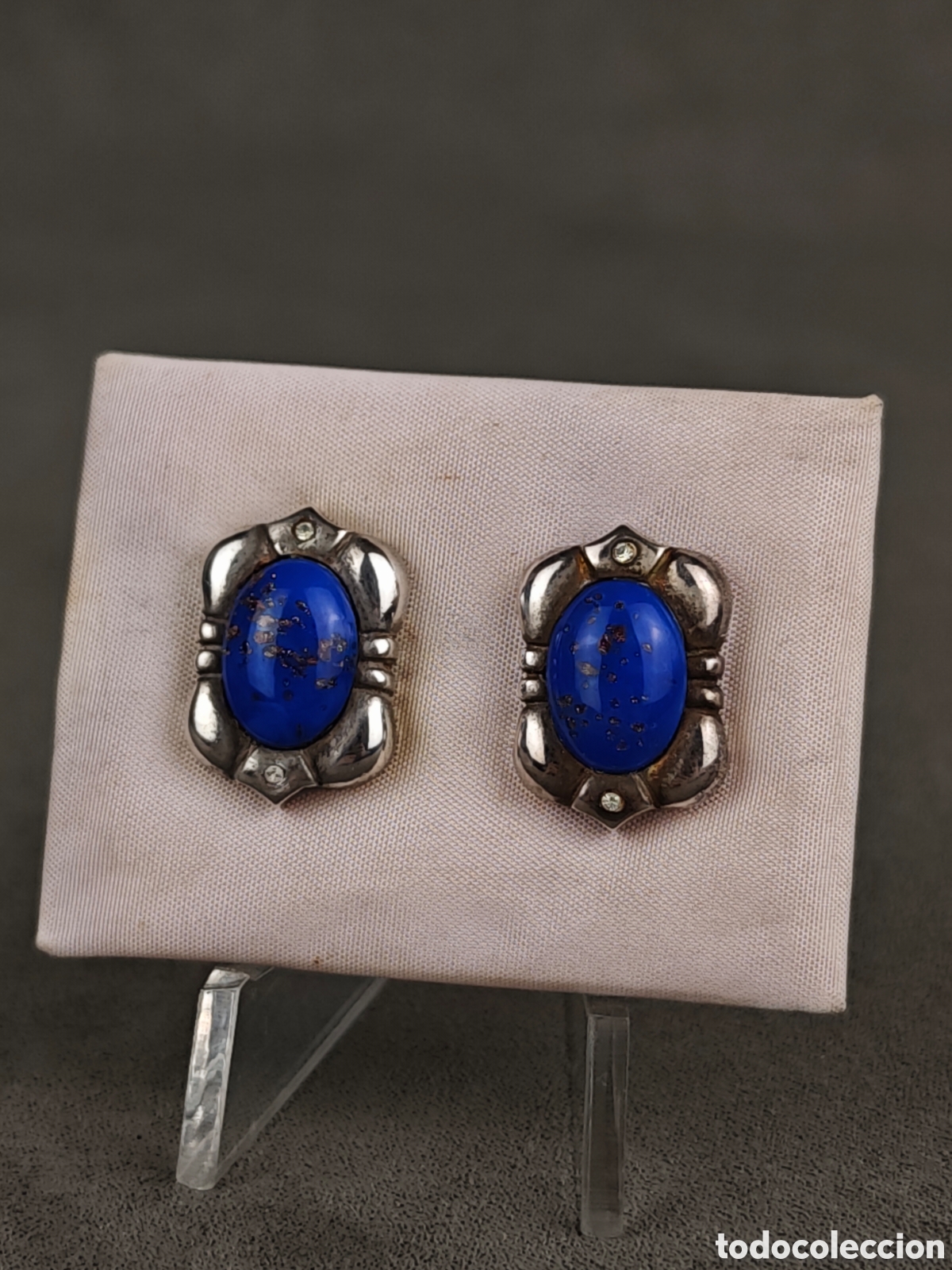 Joyeria: Antiguos Pendientes Plata - Foto 2