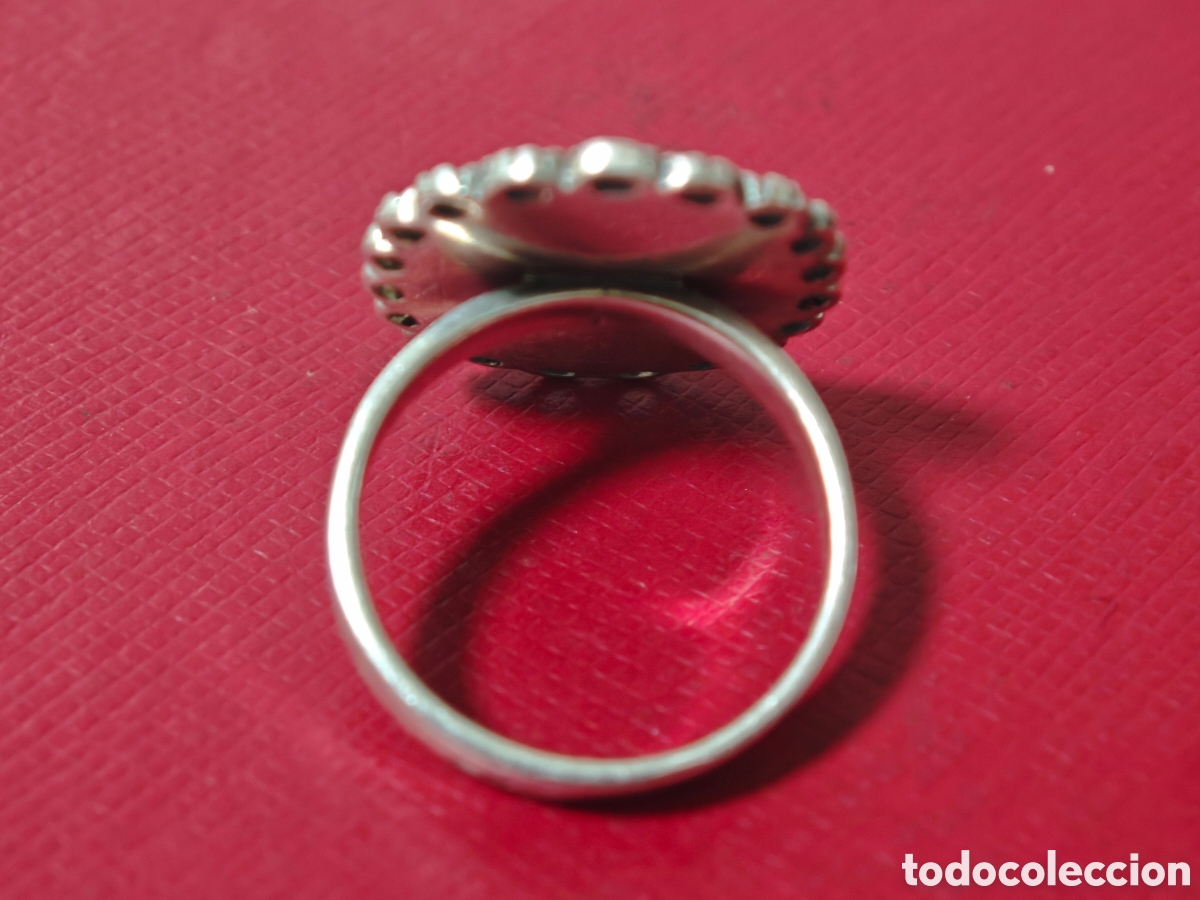 Joyeria: Anillo de plata de ley Virgen con ni&ntilde;o - Foto 8