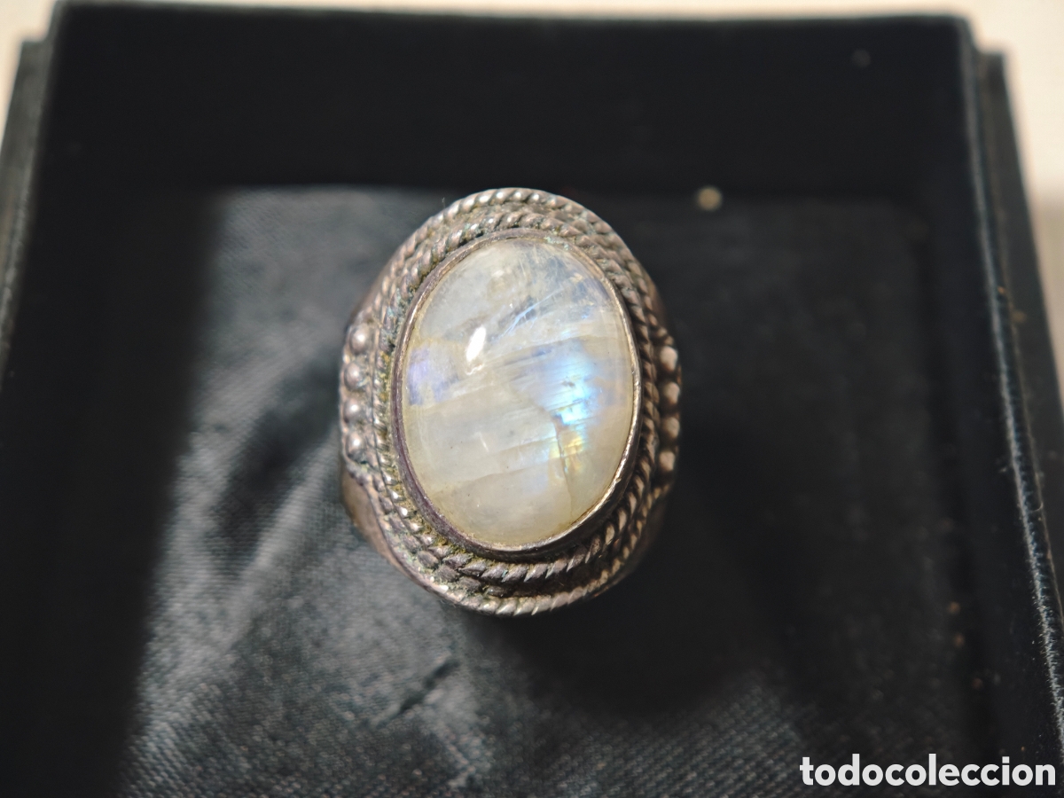 Joyeria: Anillo en plata de ley con piedra luna - Foto 1