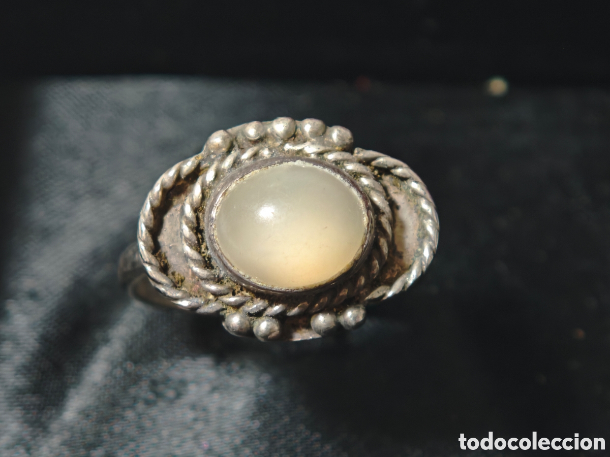 Joyeria: Anillo en plata de ley con piedra luna - Foto 1