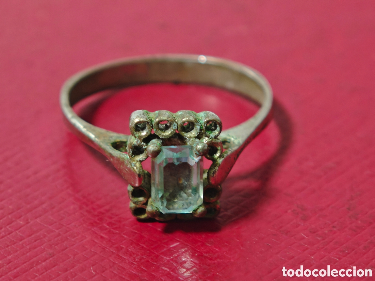 Joyeria: Anillo en plata de ley con piedra azul - Foto 6