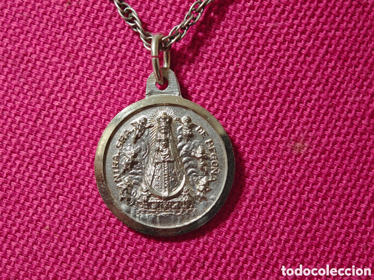 Joyeria: Medalla en plata de ley de la Virgen de Bego&ntilde;a - Foto 3