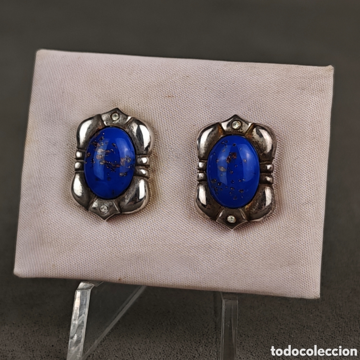Joyeria: Antiguos Pendientes Plata - Foto 1