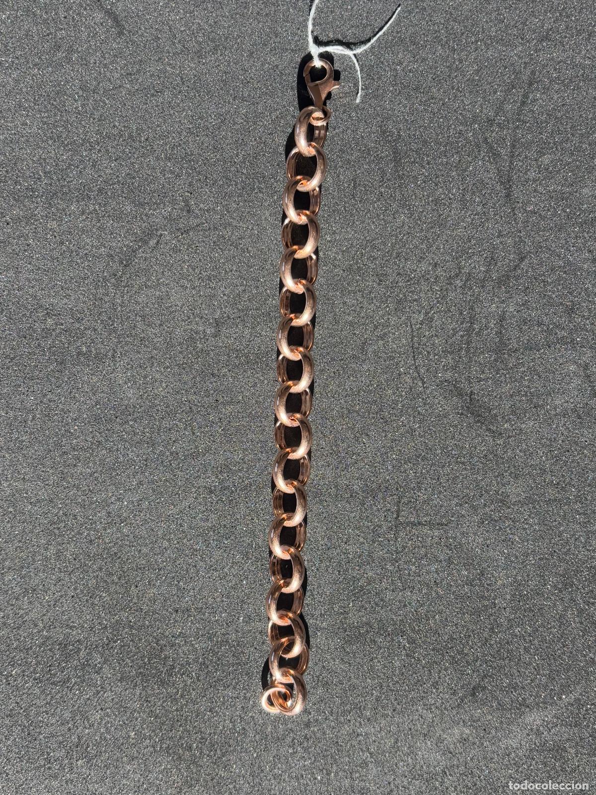 Joyeria: (AD) PULSERA DE PLATA DORADA DE MUJER - Foto 2
