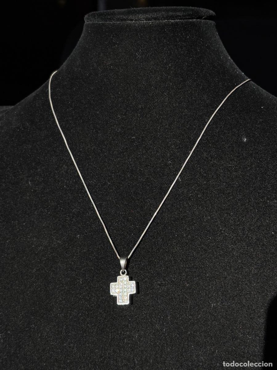 Joyeria: (AD) CADENA DE PLATA MUJER Y CRUZ DE PLATA - Foto 1