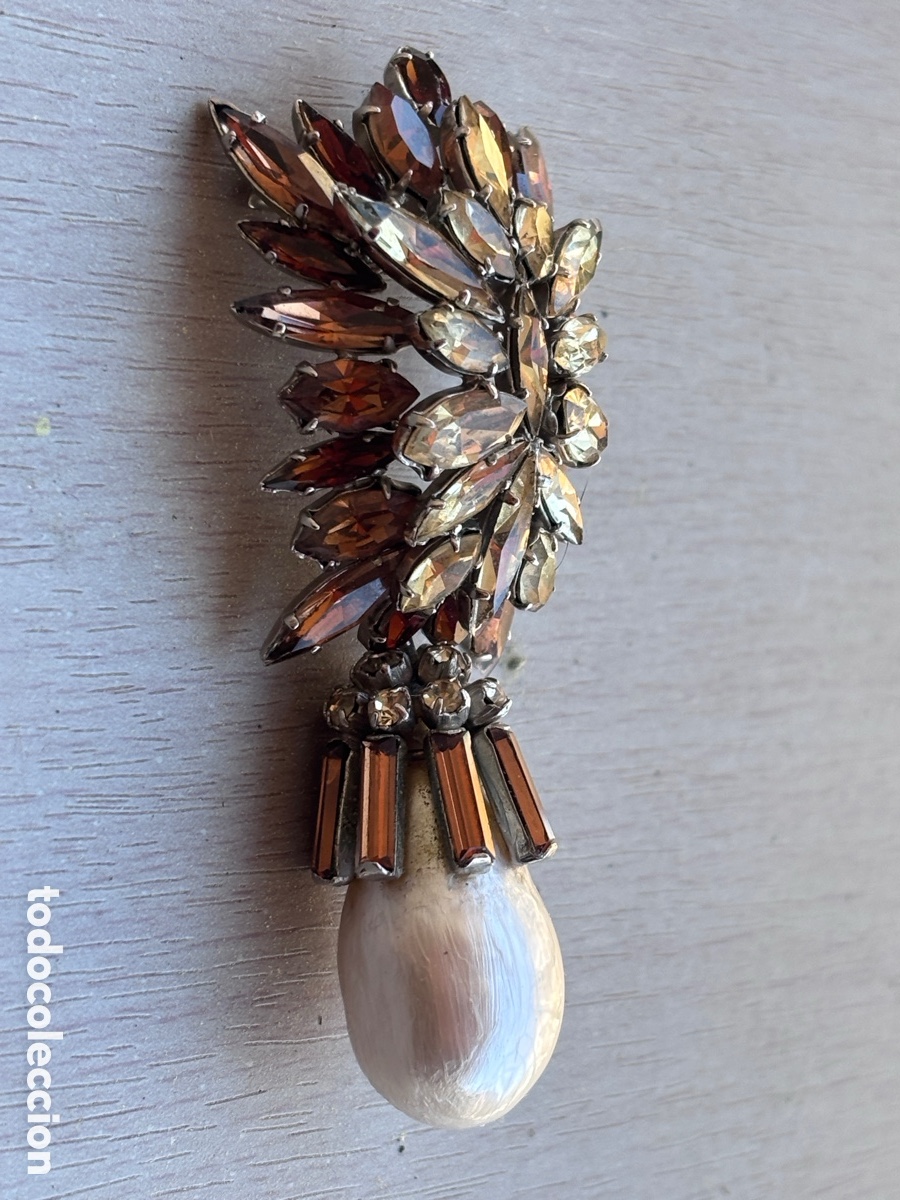 Joyeria: ESPECTACULAR BROCHE ANTIGUO - Foto 3