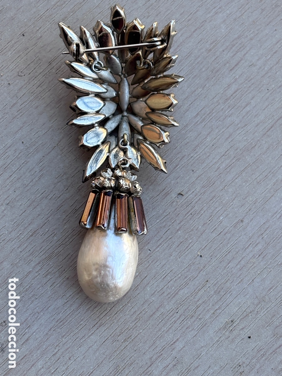 Joyeria: ESPECTACULAR BROCHE ANTIGUO - Foto 4