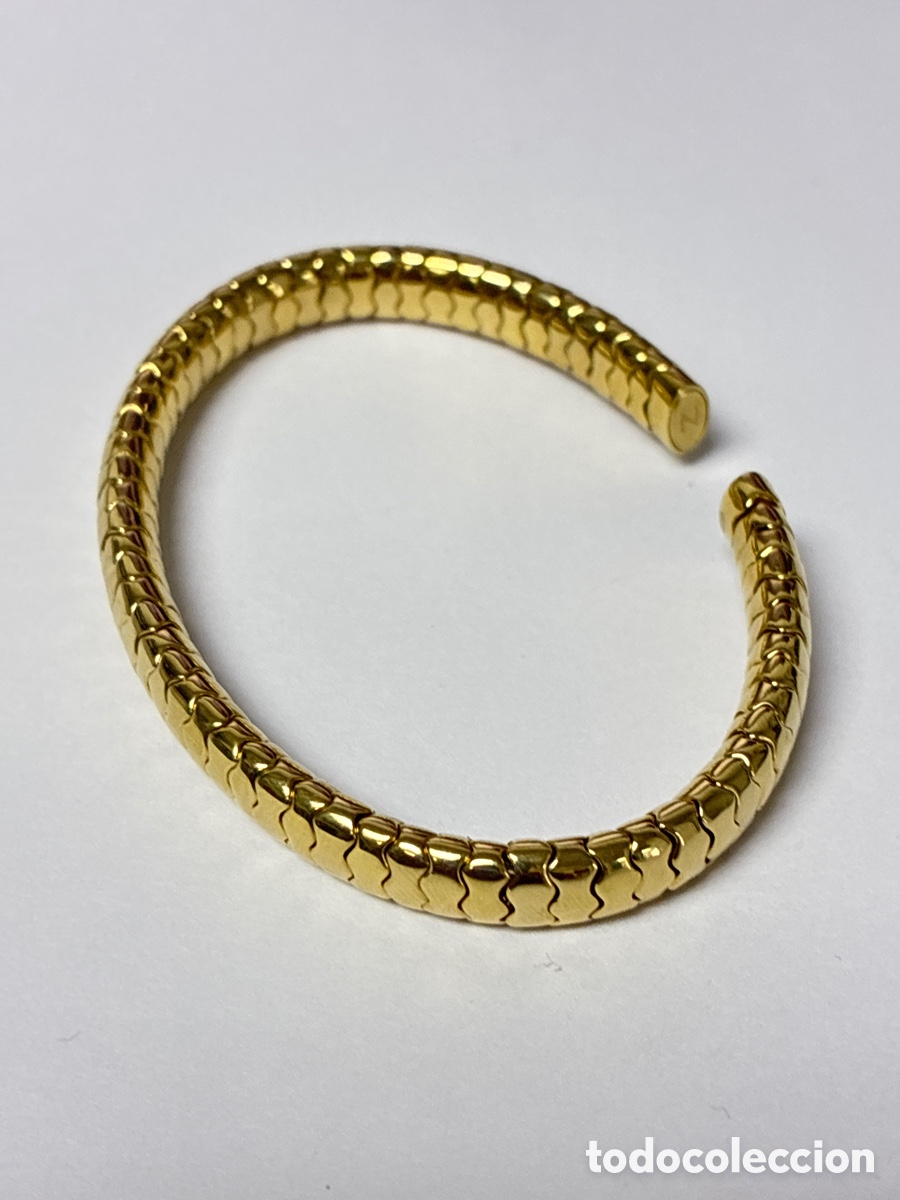 Joyeria: Pulsera de plata chapada oro /Pul286 - Foto 2