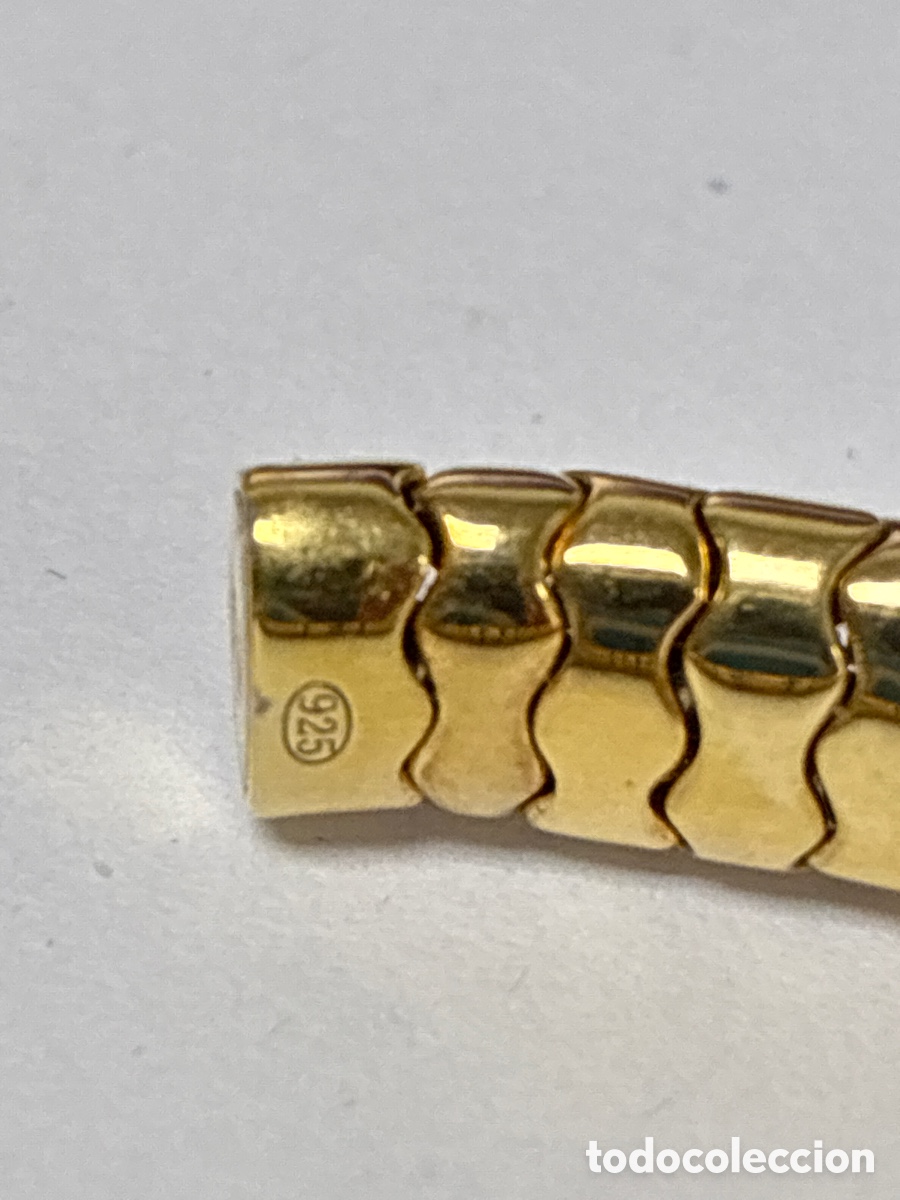 Joyeria: Pulsera de plata chapada oro /Pul286 - Foto 3