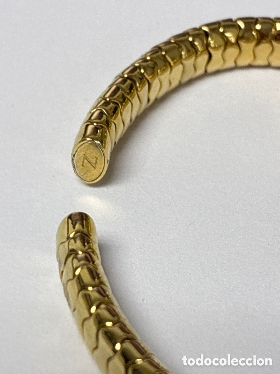 Joyeria: Pulsera de plata chapada oro /Pul286 - Foto 4