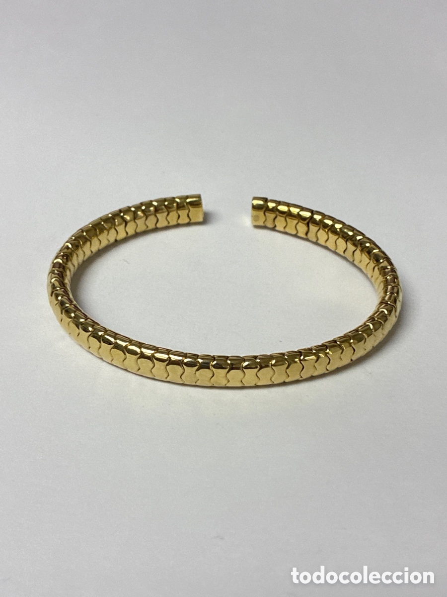 Joyeria: Pulsera de plata chapada oro /Pul286 - Foto 1