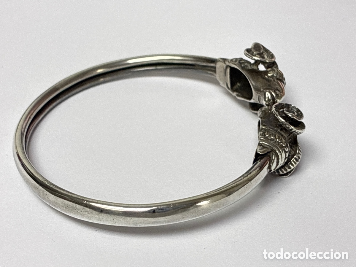 Joyeria: Pulsera - brazalete de plata /Pul286 - Foto 4