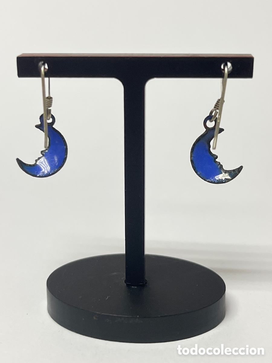 Joyeria: Pendientes de plata esmaltado P427 - Foto 3